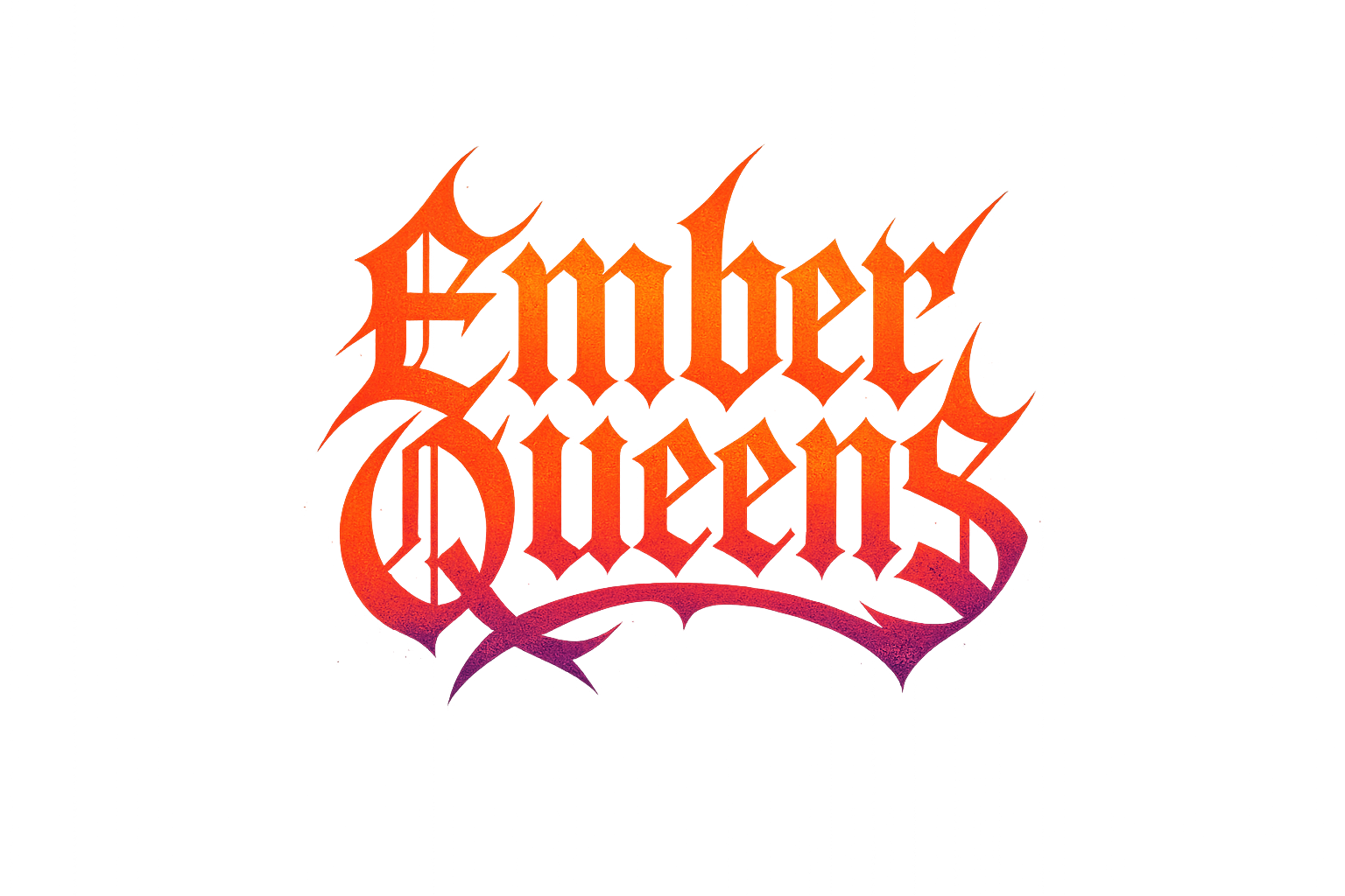 Ember queens gothic logo